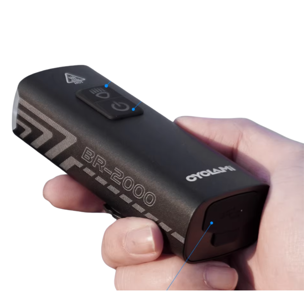 Cyclami BR-2000 2000 Lumen Bike Front Light