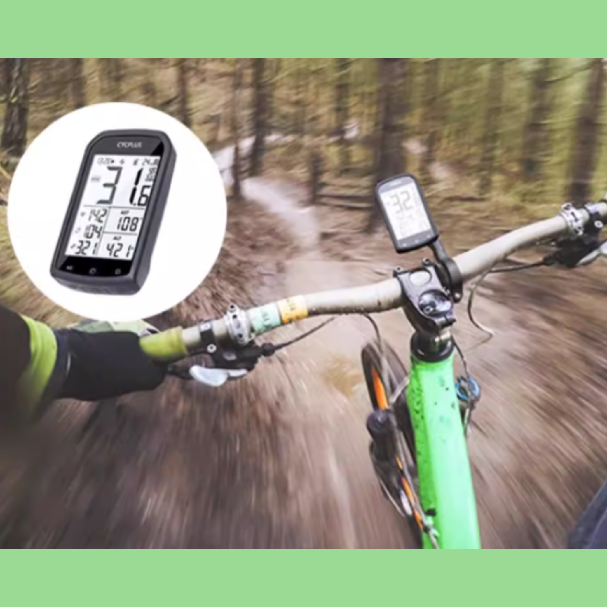 CYCPLUS GPS Bike Computer Speedometer